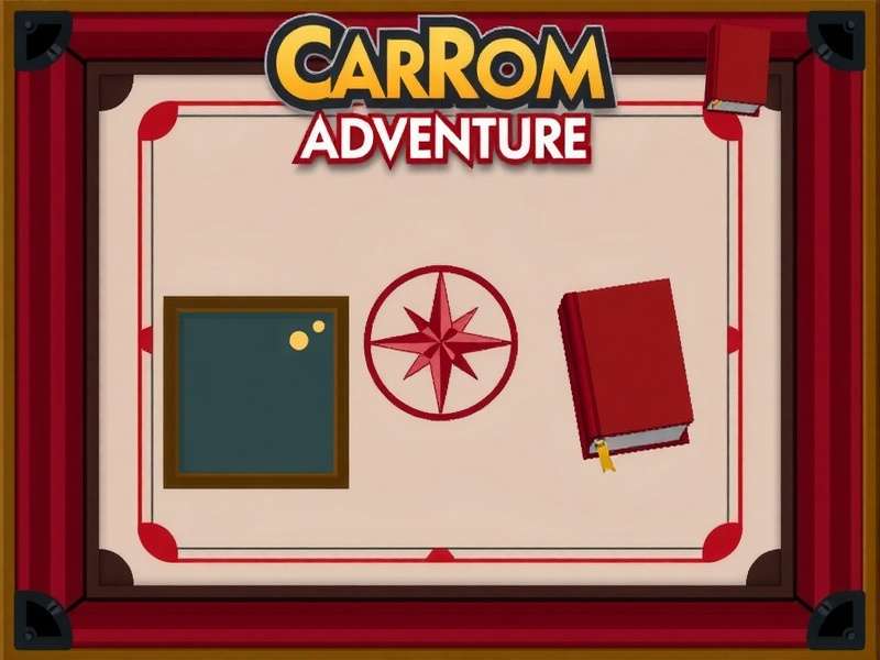 Carrom Adventure Main Game Interface Carrom Adventure Game Screen
